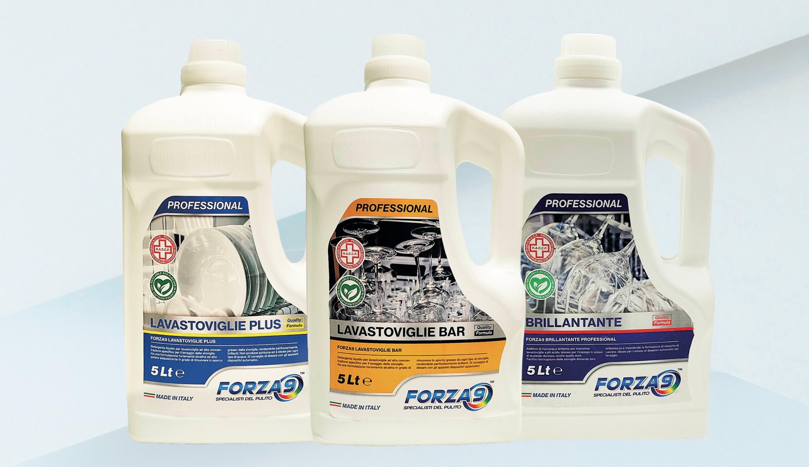 Forza9 professional dishwasher detergents