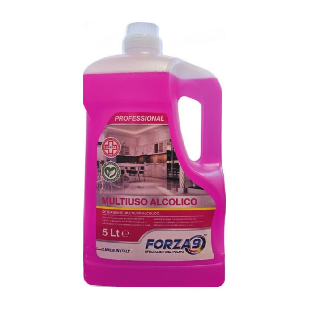 Professional Alcoholic Multi-Purpose Cleaner - Forza9 Professional Alcoholic Multi-Purpose Cleaner - Forza9 Professional 5 Lt